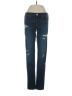 American Eagle Outfitters Graphic Blue Jeans Size 2 - photo 1