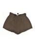 Shein Solid Brown Khaki Shorts Size 4 - photo 1