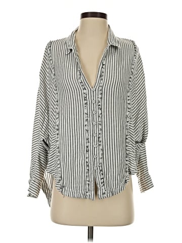 We the Free 3/4 Sleeve Button-Down Shirt (view 1)
