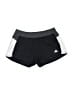 Adidas 100% Polyester Color Block Black Athletic Shorts Size L - photo 1
