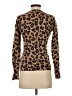 Cynthia Rowley 100% Cashmere Animal Print Brown Cashmere Pullover Sweater Size XS - photo 2