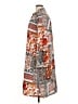 Unbranded 100% Polyester Paisley Orange Casual Dress Size XL - photo 5