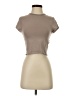 Divided by H&M Tan Short Sleeve Top Size S - photo 1