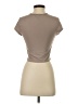 Divided by H&M Tan Short Sleeve Top Size S - photo 2