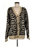 DAZY Animal Print Tan Cardigan Size M - photo 1