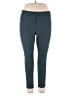 Maze Solid Teal Active Pants Size 3X - photo 1