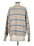 MNG Stripes Tan Pullover Sweater Size XS - photo 2