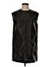 H&M 100% Polyester Black Faux Leather Jacket Size XS - photo 1