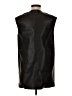 H&M 100% Polyester Black Faux Leather Jacket Size XS - photo 2