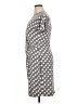 Robbie Bee Polka Dots Gray Casual Dress Size XL (petite) - photo 5