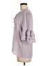 Adore Me Purple 3/4 Sleeve Blouse Size M - photo 5