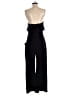 Adelyn Rae 100% Polyester Solid Black Jumpsuit Size M - photo 2