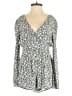 Lulus 100% Rayon Floral Gray Romper Size XS - photo 1