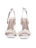 Lulus White Sandals Size 5 - photo 2