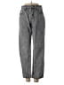 Stradivarius 100% Baumwolle Chevron-herringbone Gray Jeans Size 2 - photo 1