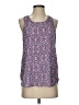 Ann Taylor LOFT 100% Polyester Blue Sleeveless Blouse Size XS - photo 1