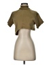 Assorted Brands 100% Cotton Tan Short Sleeve Top Size S - photo 1