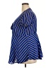 Torrid 100% Polyester Blue Short Sleeve Blouse Size 2X Plus (2) - photo 5