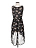 O'Neill 100% Polyester Floral Black Casual Dress Size S - photo 2