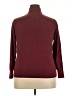 Weekend 100% Cotton Burgundy Cardigan Size 4X - photo 2