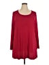 Eileen Fisher 100% Silk Red T-Shirt Size XXL (estimated) - photo 1