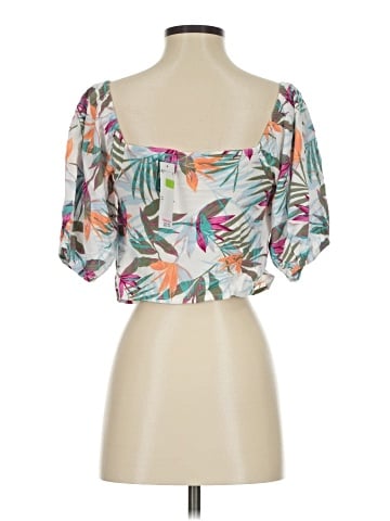 Roxy Short Sleeve Blouse (view 2)