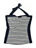 Boden Stripes Blue Swimsuit Top Size 12 - photo 1