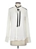 Banana Republic 100% Polyester Ivory Long Sleeve Blouse Size XS - photo 1