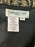 Coldwater Creek 100% Cotton Paisley Brown Jacket Size M - photo 6