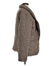 Free People Houndstooth Brown Coat Size M - photo 4