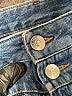Diesel 100% Cotton Solid Blue Jeans Size 30 waist - photo 7