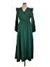 Unbranded 100% Polyester Green Casual Dress Size XL - photo 1