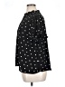 T Tahari 100% Polyester Polka Dots Black Short Sleeve Blouse Size 1X - photo 5
