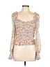 Böhme 100% Polyester Tan 3/4 Sleeve Blouse Size XL - photo 1