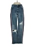 ONE X ONETEASPOON 100% Cotton Stripes Blue Jeans Size 25 waist - photo 1