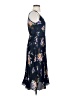 Xhilaration 100% Polyester Floral Blue Cocktail Dress Size S - photo 4