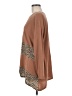 Easel Brown Long Sleeve Top Size M - photo 5