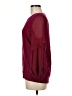 CeCe Burgundy Pullover Sweater Size M - photo 5