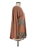 Easel Brown Long Sleeve Top Size M - photo 4