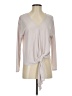 ASTR The Label Gray Long Sleeve Blouse Size XS - photo 1