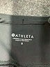 Athleta Stripes Black Athletic Shorts Size 6 - photo 3