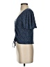 Express Outlet Blue Short Sleeve Top Size S - photo 5