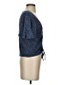 Express Outlet Blue Short Sleeve Top Size S - photo 4