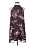 Soprano 100% Polyester Floral Burgundy Casual Dress Size S - photo 1