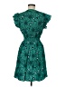 Shein 100% Polyester Tropical Green Cocktail Dress Size 6 - photo 2