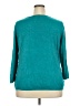 Ruby Rd. Stars Teal Pullover Sweater Size 2X - photo 2