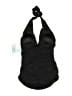 Coolibar Solid Black One Piece Swimsuit Size 10 - photo 2