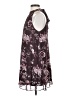 Soprano 100% Polyester Floral Burgundy Casual Dress Size S - photo 5