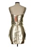 Shein Curve 100% Polyester Metallic Gold Cocktail Dress Size 12 Plus (0) - photo 2