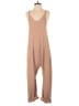 Unbranded Solid Brown Tan Jumpsuit Size M - photo 1